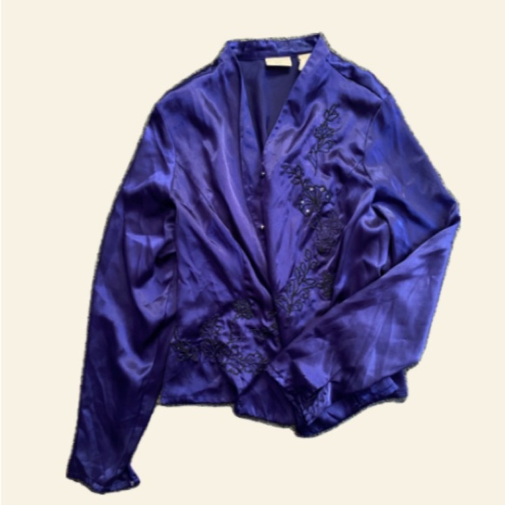 Electric Purple Blouse